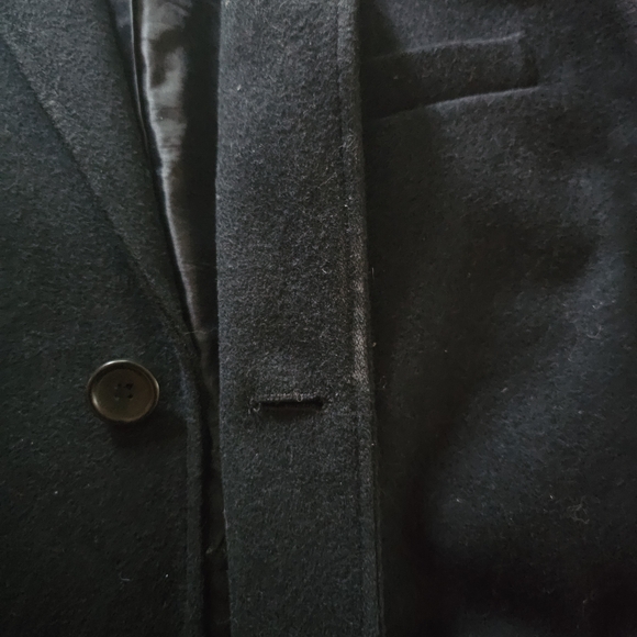 Banana Republic Men's Black Coat Size L - Picture 9 of 9